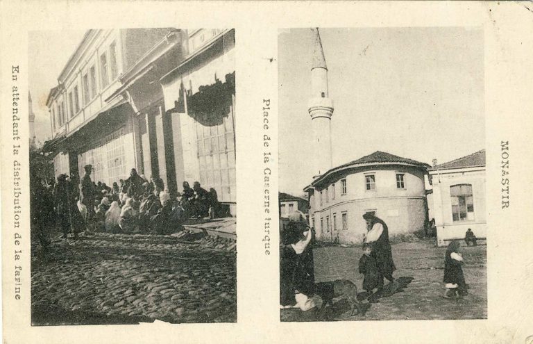 Дводелна разгледница од непознат француски издавач 1917 г