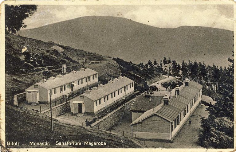 Детското летували­ште на Пелистер на разгледница испратена на 20 јули 1931 година