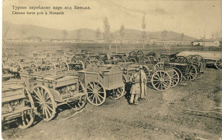 Приказ на операциите на српската војска во Битола и во околината за време на Првата балканска војна