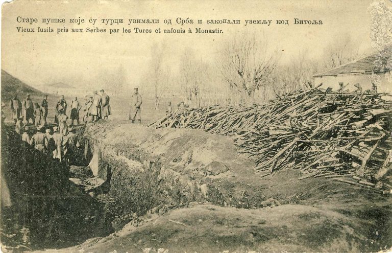 Приказ на операциите на српската војска во Битола и во околината за време на Првата балканска војна