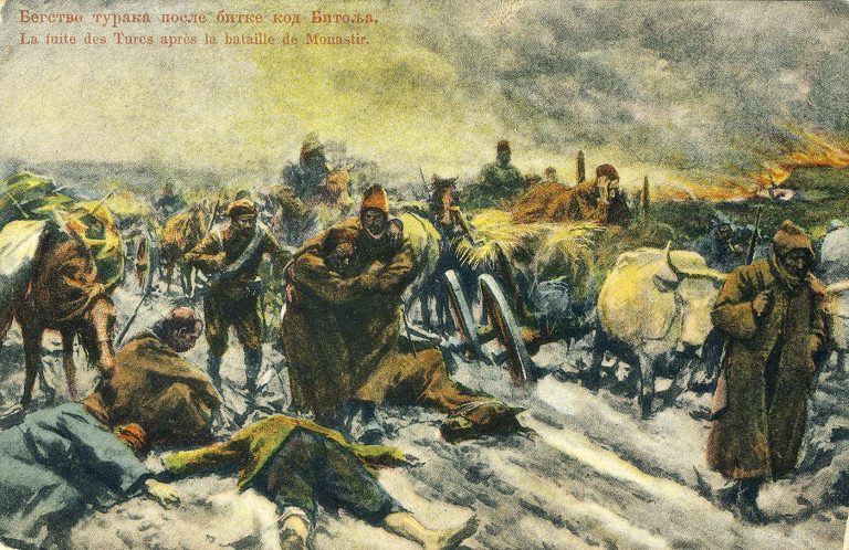 Турската војска по битката кај Битола, 1912 г